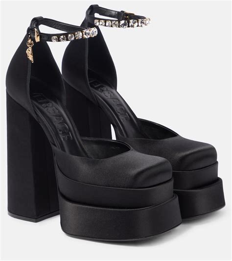 versace platform pumps|versace platform heels price.